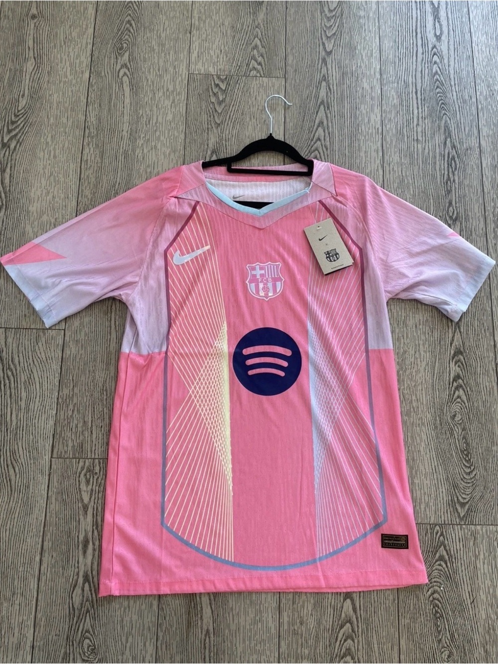Nike Pink Gradient FC Barcelona Soccer Jersey
